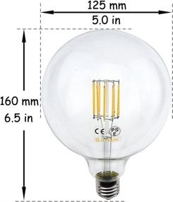 img 3 attached to 🌟✨ Bonlux Vintage Filament Incandescent Equivalent: A Nostalgic Lighting Solution"