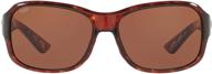 🕶️ stylish and sleek: costa del mar women's inlet rectangular sunglasses for ultimate sun protection логотип