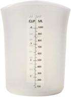 silicone measuring stir and pour cup - 4 cups capacity, flexible & dishwasher safe by norpro logo