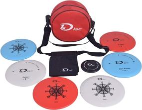 img 4 attached to 🥏 Complete Disc Golf Starter Set with Bag, Putter, Mid-Range, Driver, Mini Disc, and Towel