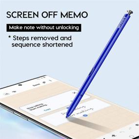 img 2 attached to AWINNER Official Note10 Pen Without Bluetooth - Stylus Touch S Pen for Galaxy Note 10 (Blue)