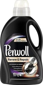 img 3 attached to 👚 Perwoll Renew Black 3D: Powerful Liquid Detergent for Black and Dark Colored Laundry - 1.5 Liters, 20 Loads