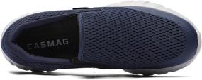 img 2 attached to Top-Notch CASMAG Loafers: The Ultimate Men's Shoes for Classic Walking and Driving