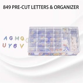 img 2 attached to 📦 Efficient Pre-Cut Letter Sorting Fixtures for Retail Store Signs & Displays