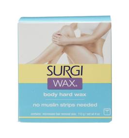 img 3 attached to 🔥 Surgi-wax Hair Remover - Bikini, Body & Legs (Pack of 3) - 4-Ounce Boxes