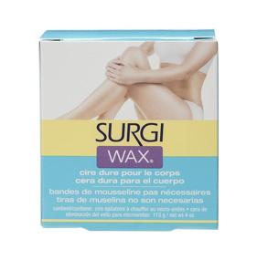 img 2 attached to 🔥 Surgi-wax Hair Remover - Bikini, Body & Legs (Pack of 3) - 4-Ounce Boxes