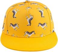 🍍 playful pineapple: adjustable toddler trucker baseball cap for boys' stylish accessories logo