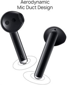 img 2 attached to Black Huawei FreeBuds 3 Wireless Bluetooth Earbuds for Superior Sound