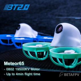 img 3 attached to 🚀 BETAFPV Meteor65 Acro 1S Brushless FPV Whoop Drone Frsky FCC - High Speed Racing with 0802SE 19500KV Motor BT2.0 Connector F4 1S Brushless Flight Controller