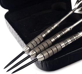 img 1 attached to 🎯 CUESOUL Professional Tungsten Steel Tip Darts: Choose From a Range of Weights - 30g, 28g, 26g, 25g, 24g, 22g