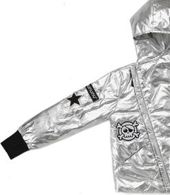 img 3 attached to NUNUNU SUPER PATCH DOWN JACKET - gender-neutral puffer coat for kids