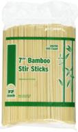 bamboo royal coffee stirrers - enhanced packaging for seo логотип