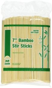 img 2 attached to Bamboo Royal Coffee Stirrers - Enhanced Packaging for SEO