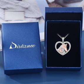 img 1 attached to 925 Sterling Silver Horse Pendant Necklace for Women and Girls - Perfect Birthday, Mother's Day, and Christmas Gift for Horse Lovers