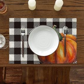 img 2 attached to Artoid Mode Placemats Seasonal Thanksgiving