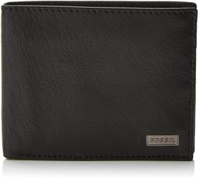 img 3 attached to 💼 Fossil Men's Bifold Wallet 2 with RFID Blocking Technology - 54X9 5299999999999994X11 76