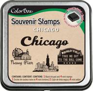 🌆 exploring the vibrant souvenir stamps: clearsnap colorbox chicago experience logo