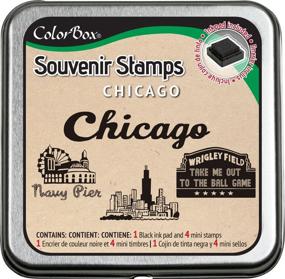 img 1 attached to 🌆 Exploring the Vibrant Souvenir Stamps: CLEARSNAP ColorBox Chicago Experience