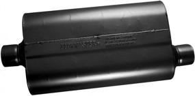 img 3 attached to 🔊 Flowmaster 52557 Super 50 Muffler - 2.50 Center Inlet / 2.50 Offset Outlet - Moderate Sound, Black