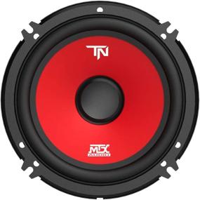 img 1 attached to 🔊 MTX Терминатор 6.5-дюймовый компонентный динамик с диффузором для вуфера (пара): мощный звук с номинальной мощностью 45 Вт