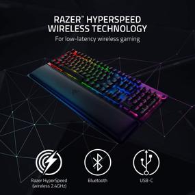 img 3 attached to 🎮 Razer BlackWidow V3 Pro Mechanical Wireless Gaming Keyboard: Green Switches - Tactile & Clicky - Chroma RGB Lighting - Doubleshot ABS Keycaps - Transparent Housing - Bluetooth/2.4GHz
