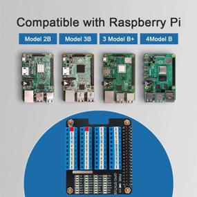 img 1 attached to 🔌 Модуль расширения портов GPIO MakerFocus Raspberry Pi 4 - Брейкаут GPIO с винтовыми клеммами для Raspberry Pi 4b, 3b+, 3b, 2b, b+ и Raspberry Pi Zero/W.