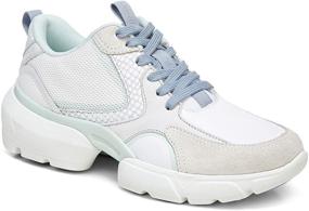 img 1 attached to 👟 Walk in Comfort and Style with Vionic Women's Vasher Aris Leisure Sneakers – Superior Support, Concealed Orthotic Arch Enhancement