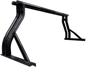 img 3 attached to Matte Black Steel Universal Extendable Roll Bar for Pickup Truck Sport Bar Double Rack - Enhanced SEO