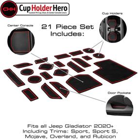 img 2 attached to CupHolderHero Gladiator Custom Liner Accessories