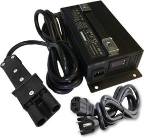 img 2 attached to ⚡ Efficient 48V Golf Cart Battery Charger for Yamaha G19 G22 with 2 Pin Connector - 48 Volt Trickle Charge