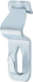 img 4 attached to National Hardware N260-149 Picture Frame Hanger - Easy Push & Hang, No Tools Required, 15ct Pack, Supports up to 10 LBS, Zinc Plated