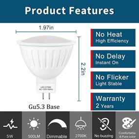 img 3 attached to 💡 Energy-Saving Dimmable LED Spotlight - Equivalent to Halogen Lighting