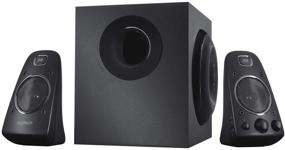 img 2 attached to Powerful Logitech Z623: 400W Home Speaker System - Black - Get Immersed!
