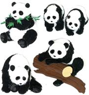 🐼 adorable jolee's boutique pandas dimensional stickers: enhance your crafting projects with cute panda designs logo