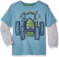 👕 john deere toddler t shirt: boys' tops, tees & shirts in heather - shop now! logo