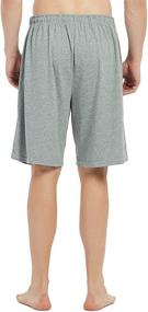 img 2 attached to Cotton Pajama Lightweight Men's Clothing with Pockets by U2SKIIN - Ideal for Sleep and Lounge