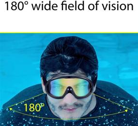 img 1 attached to 🏊 Stay Focused and Protected: Kabuda 2 Pack Swim Goggles - Ideal Adult Men Women Youth Swimming Glasses - Anti Fog UV400 Technology