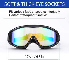 img 3 attached to 🏊 Stay Focused and Protected: Kabuda 2 Pack Swim Goggles - Ideal Adult Men Women Youth Swimming Glasses - Anti Fog UV400 Technology