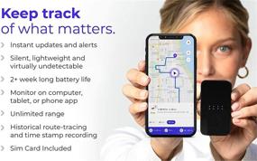 img 2 attached to Оптимизированный персональный GPS-трекер PrimeTracking - Мини, портативный, отслеживание в реальном времени - 4G LTE - Кнопка SOS - Устройство для определения местоположения - для детей, супругов, пожилых людей, домашних животных, автомобилей, грузовиков, путешествий - Требуется подписка.