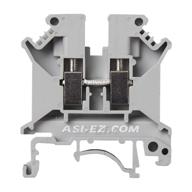 🔧 din rail mounted terminal block, screw clamp (pack of 50) - asiuk5n логотип