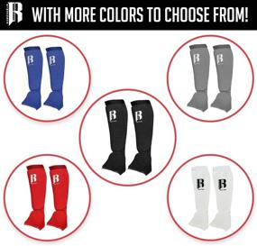 img 1 attached to 🥊 RIMSports Muay Thai Shin Guards Kickboxing Premium MMA Shin Guards and Shin Pads | Ideal Shin Guard for Shin Protection, Wrestling, Sparring, Muay Thai, Kickboxing & Karate