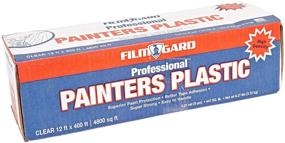 img 1 attached to 🎨 Berry Plastics 626263 Film Gard High Density Professional Painter's Plastic, 400 ft Length x 12 ft Width x 0.35 mil Thickness, Clear