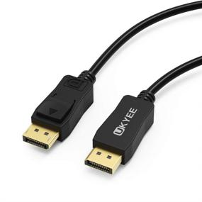 img 2 attached to Кабель DisplayPort Displayport 6 футов Пачка 10 штук от UKYEE- [1440P@144Hz, V1.2]