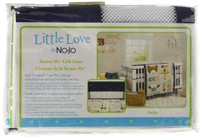 img 1 attached to Secure-Me Aztec Crib Liner - Little Love by NoJo