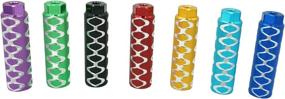 img 1 attached to Vansa 3/8 - 26 Teeth Aluminum Alloy Bike Pegs: Enhance Your Mountain Bike BMX Equipment!