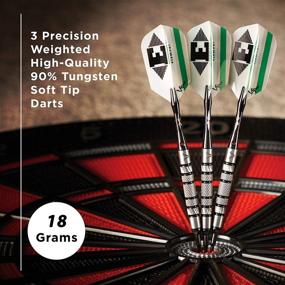 img 3 attached to 🎯 High-Quality Viper Element Soft Tip Darts, 90% Tungsten, 18 Grams with Storage/Travel Case