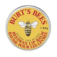 🐝 burt's bees beeswax lip balm tin, 8.5g (bundle of 6) logo