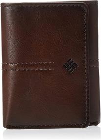 img 4 attached to 💼 Columbia Blocking Trifold Wallet: Sleek Brown Men's Organizer in Wallets, Card Cases & Money Accessories