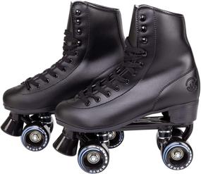 img 4 attached to 🛼 C SEVEN C7skates Quad Roller Skates - Vintage Retro Design, Ideal for Modern Skating