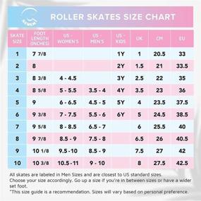 img 3 attached to 🛼 C SEVEN C7skates Quad Roller Skates - Vintage Retro Design, Ideal for Modern Skating